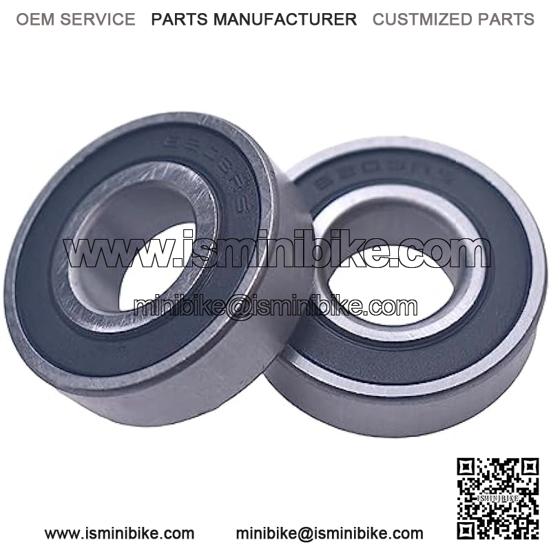 2PCS 6203RS Jackshaft Bearings for Coleman CT200U BT200X CT200U-EX RB200 196cc Mini Bike,Baja MB200, Massimo MB200, Realtree RT200(Pack of 2) - Image 2