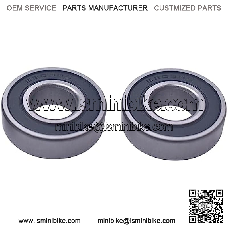 2PCS 6203RS Jackshaft Bearings for Coleman CT200U BT200X CT200U-EX RB200 196cc Mini Bike,Baja MB200, Massimo MB200, Realtree RT200(Pack of 2) - Image 4