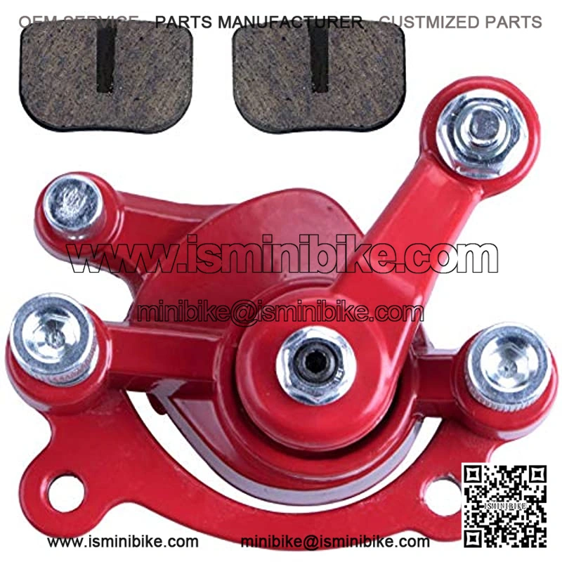Rear Disc Brake Caliper with Brake Pads Replacement Compatible with Baja Doodlebug Dirtbug 97cc 2.8HP DB30