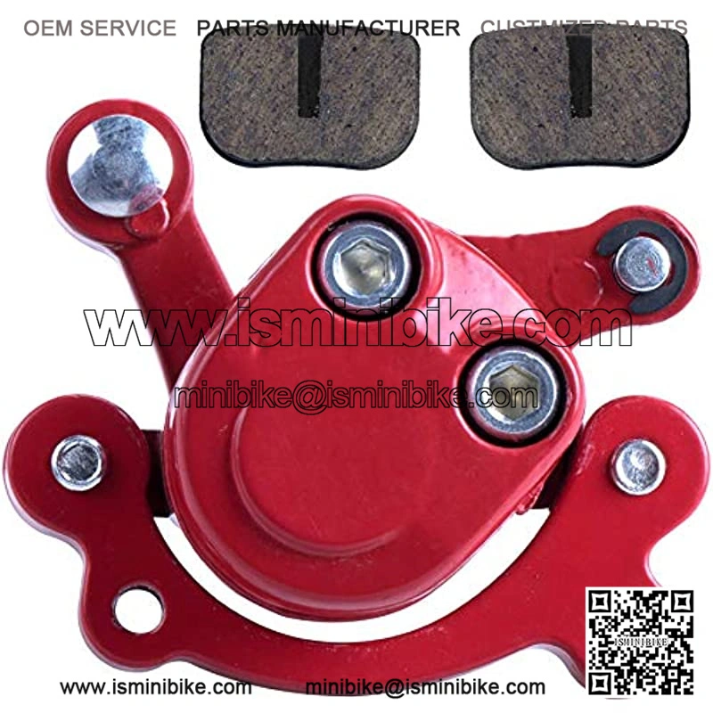Rear Disc Brake Caliper with Brake Pads Replacement Compatible with Baja Doodlebug Dirtbug 97cc 2.8HP DB30 - Image 4