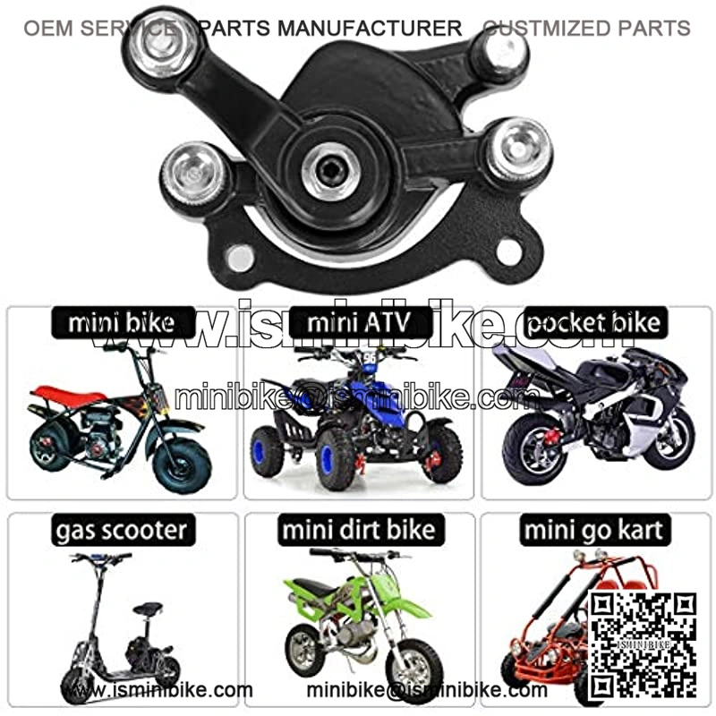Disc Brake Caliper and Pad for MBX10 MBX11 80cc MM-B80 105cc MM-B105 CT100U CC100X Trail Mini Bike 47 49cc Mini ATV Gas Scooter Dirt Pocket Bike - Image 4