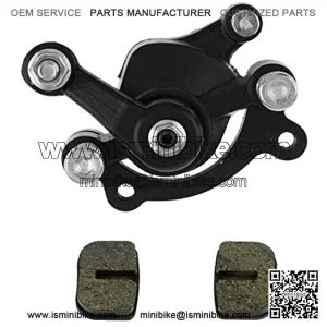 Disc Brake Caliper Replaced Pad for 97cc 2.8HP DB30 Doodle Bug Mini Dirt Bike Moto Classic Electric Razor MX500 33cc Motovox MVS10 43cc 47cc 49cc Moto ATV Gas Scooter Dirt Pocket Bike" (black)