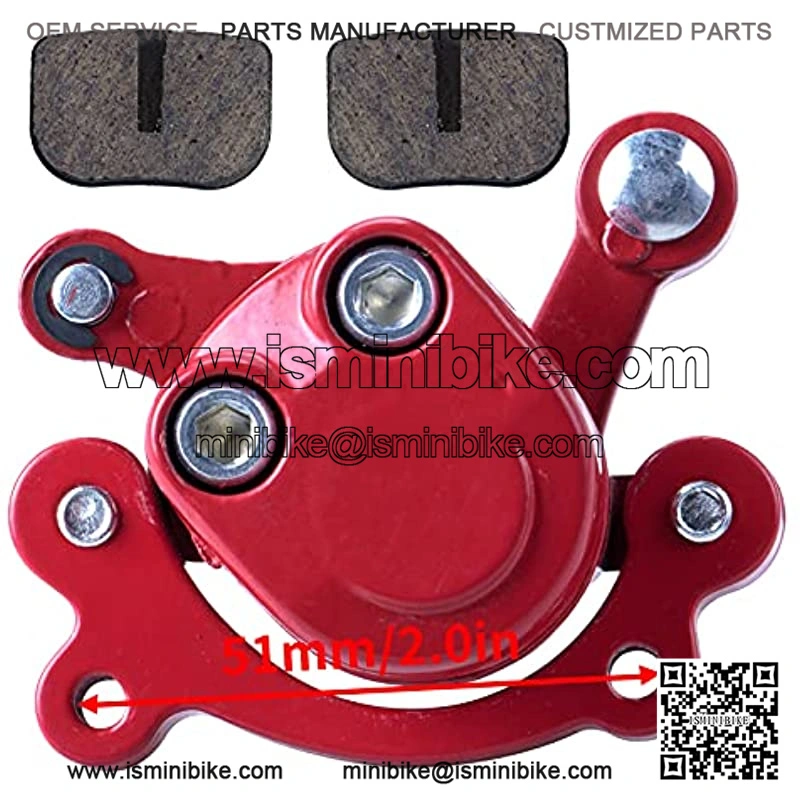 Rear Disc Brake Caliper with Brake Pads Compatible with Predator 212 Moto MM-B80 80CC 2.5HP MM-B105 - Image 4