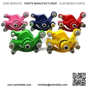 Rear Disc Brake Caliper For 97cc Mini Bike DoodleBug BLITZ DB30 DB30S DB30R(Pink)