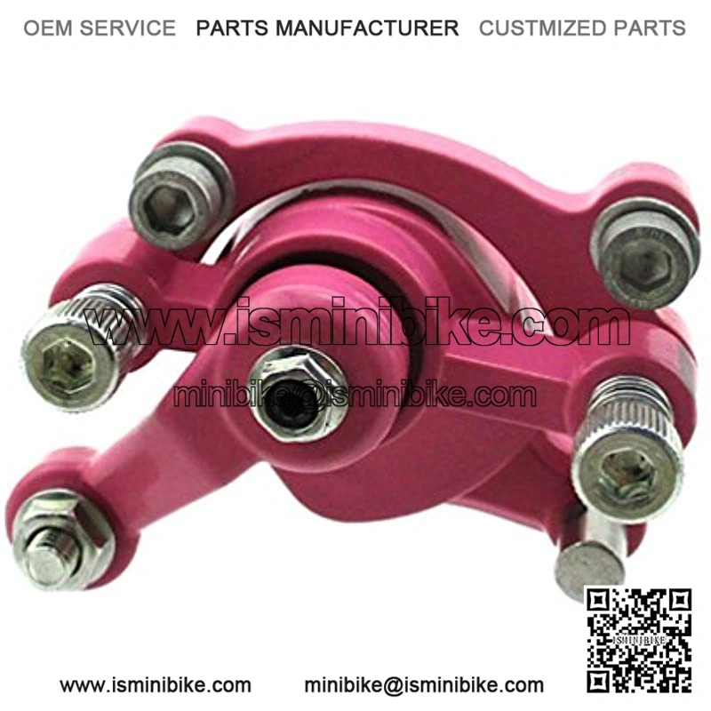 Rear Disc Brake Caliper For 97cc Mini Bike DoodleBug BLITZ DB30 DB30S DB30R(Pink) - Image 2