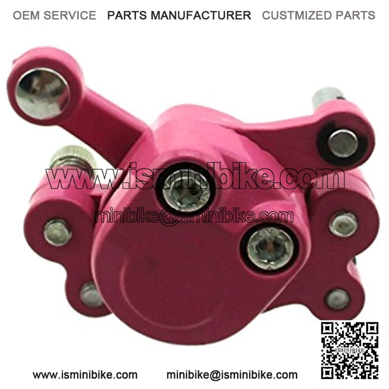 Rear Disc Brake Caliper For 97cc Mini Bike DoodleBug BLITZ DB30 DB30S DB30R(Pink) - Image 3