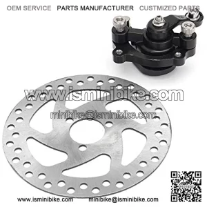 140mm Rear Disc Brake Rotors Caliper Kit Gas Mini Dirt Bike ATV Electric Scooter For 2 Stroke 47cc 49cc Engine Gas Electric Scooter For Pocket Bike Mini Dirt Kids ATV Quad 4 Wheeler