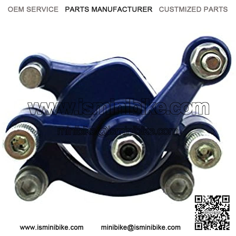 Blue Rear Disc Brake Caliper For 97cc Mini Bike DoodleBug BLITZ DB30 DB30S DB30R - Image 2