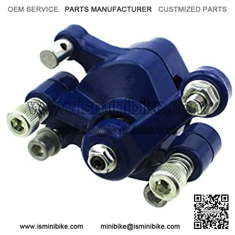 Blue Rear Disc Brake Caliper For 97cc Mini Bike DoodleBug BLITZ DB30 DB30S DB30R - Image 3