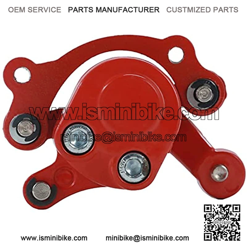 Left front Disc Brake Caliper with Brake Pads Compatible with Doodlebug Dirtbug 97cc 2.8HP DB30 - Image 2