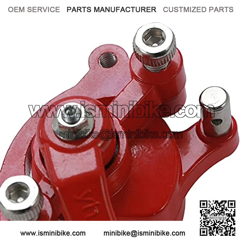 Left front Disc Brake Caliper with Brake Pads Compatible with Doodlebug Dirtbug 97cc 2.8HP DB30 - Image 5