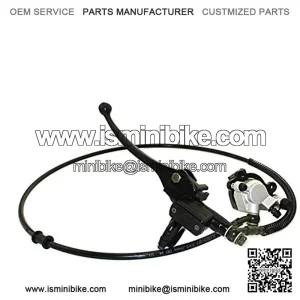 Upgraded Hydraulic Brake System 50 Incch Hose For Mini Bike Doodlebug DB30 Go Karts