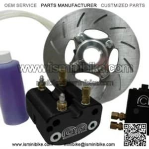 hydraulic rear brake calipers with master cylinder for minimoto