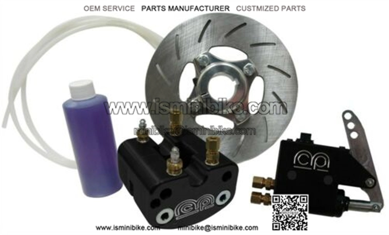 hydraulic rear brake calipers with master cylinder for minimoto