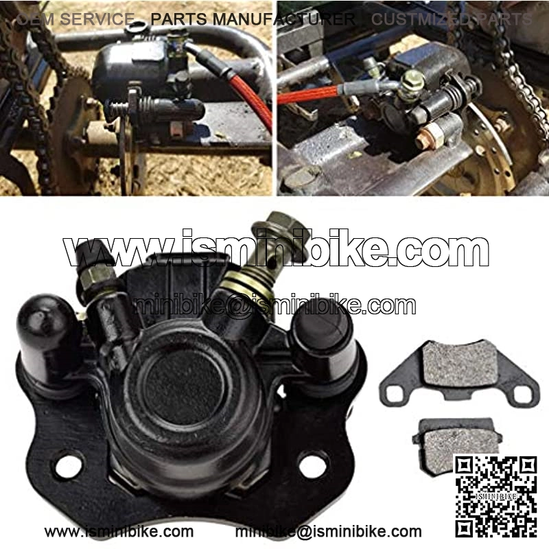 Chinese ATV Rear Brake Caliper for 50cc 70cc 90cc 110cc 125cc 150cc 200cc Coolster Taotao Kazuma Roketa Sunl Four Wheeler Baja Kinroad Trailmaster XRX 150 250 GT Tomberlin Crossfire - Image 3