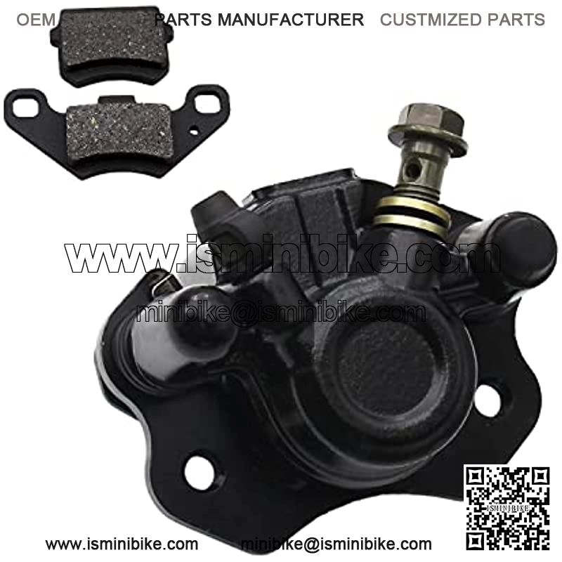 Chinese ATV Rear Front Brake Caliper for 50cc 70cc 90cc 110cc 125cc 150cc 200cc Coolster Taotao Kazuma Roketa Sunl Four Wheeler Baja Kinroad Trailmaster XRX 150 250 GT Tomberlin Crossfire