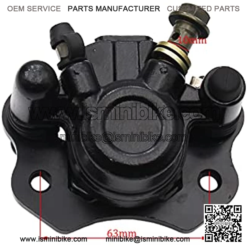 Chinese ATV Rear Front Brake Caliper for 50cc 70cc 90cc 110cc 125cc 150cc 200cc Coolster Taotao Kazuma Roketa Sunl Four Wheeler Baja Kinroad Trailmaster XRX 150 250 GT Tomberlin Crossfire - Image 2