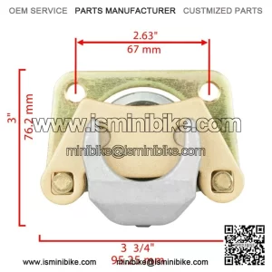 80cc Engine Motor Motorized Bicycle Bike Carburetor and Racing Reed Valve Kit for 32-40mm Intake with Carby Air Filter Stack Fit 50cc Mini ATV Quad Dirt Pocket with 42mm Air Filter