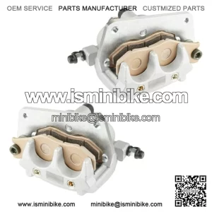 Front Left Right Brake Caliper w/ Pad for Yamaha Raptor 700 700R YFM700R 2006-21