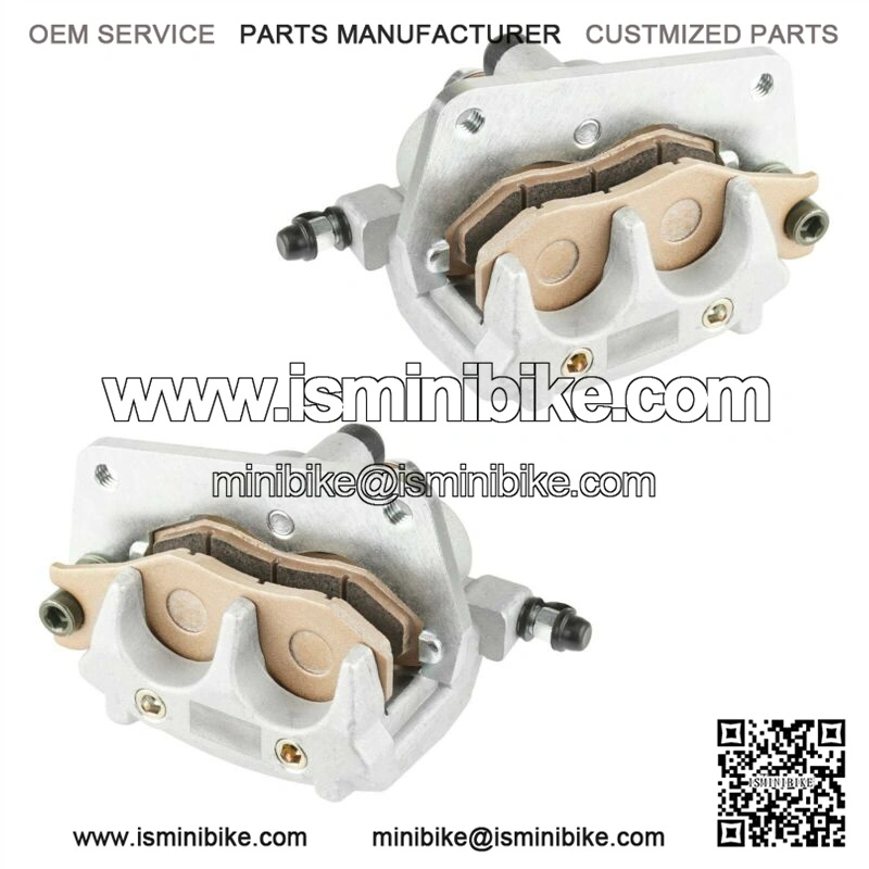 Front Left Right Brake Caliper w/ Pad for Yamaha Raptor 700 700R YFM700R 2006-21