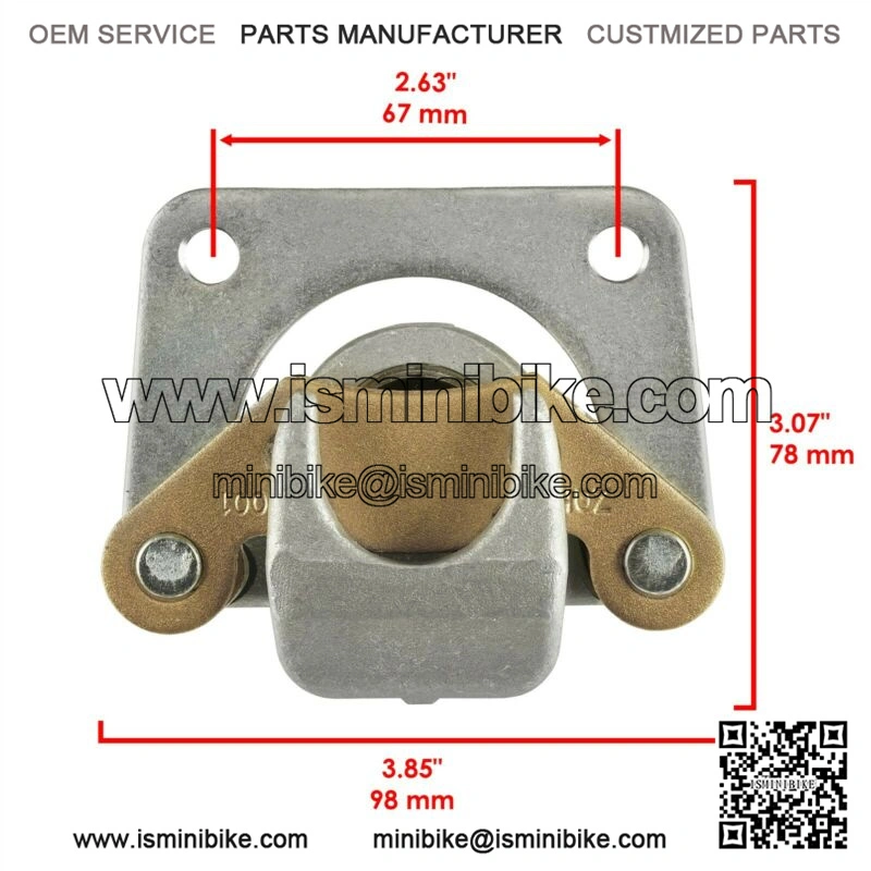Rear Spring Assisted 350mm/13.8in Aluminium Alloy Universal Shocks Struts Suspension Fit for Dune Buggy Quad Dirt Bike ATV - Image 3
