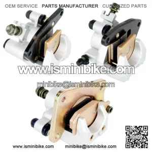 For Yamaha Wolverine 450 Front Rear Brake Caliper YFM450FX 4x4 2008-2010 w/ Pads