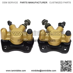 Disco de Pinza de F, 2 Piezas de Repuesto de Pinza de Fde Disco Hidr??ulico para 50 Cc 70 Cc 90 Cc 110 Cc 125 Cc Chino ATV 4 Wheeler Quad Go Kart