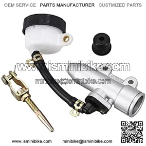 9010-080400 Motorcia FMaster Cilindro Montaje FFMaster Master Cilindro Bomba for CF500 ATV UTV IR Kart Quad Piezas maestras del Cilindro (Color : Silver)