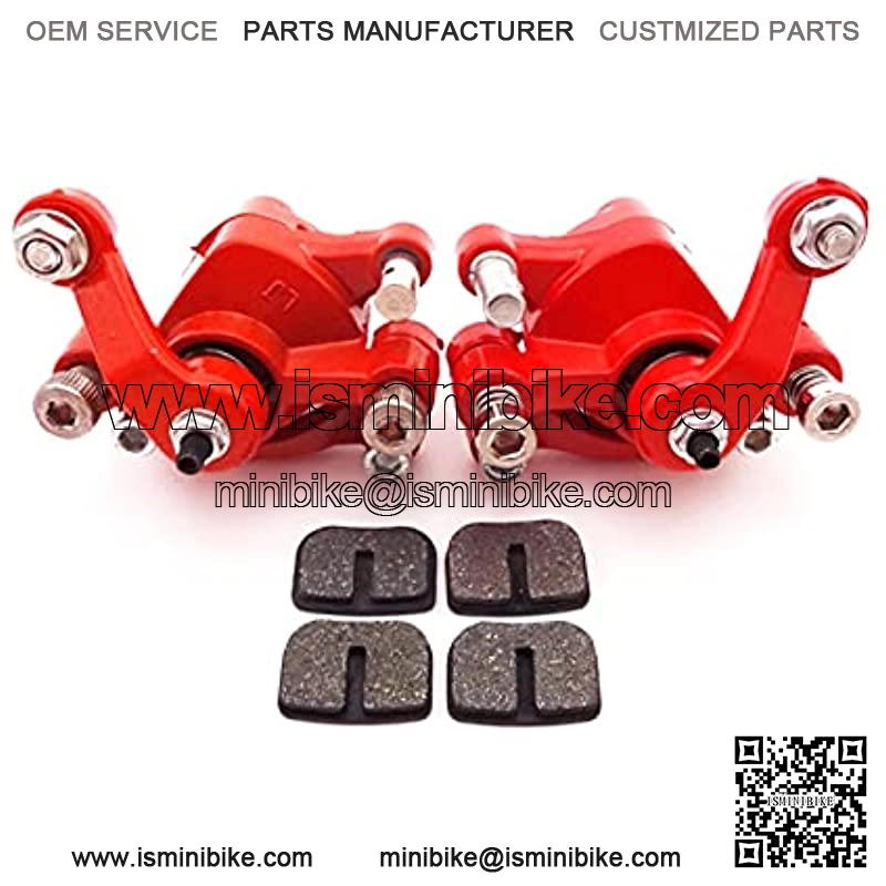Pinzas de Fde Disco Izquierda y Derecha + Pastillas de FApta for Bicicleta de Bolsillo Chino Mini Dirt Bike Goped Scooter Canal DE IR Kart reemplazo de Piezas - Image 3