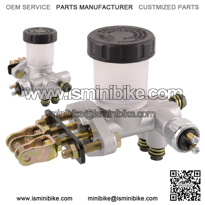 Karting ATV four-wheel ATV brake pump hydraulic disc brake main pump one drag three-legged brake pump main pump caliper