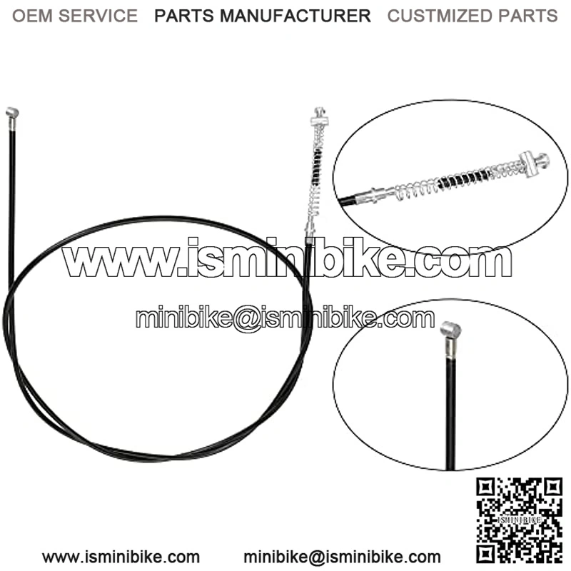 Upgrade 67" Rear Drum Brake Cable Left Clutch Brake Handle Lever Chain Tensioner Adjuster for 212cc 196cc 6.5Hp Coleman CT200U CT200U-EX Baja Warrior Hensim MB165 Massimo MB200 Mini Bike Parts - Image 4