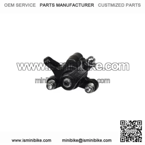 Black Brake Caliper with Right Arm for Scooters & Mini Bikes