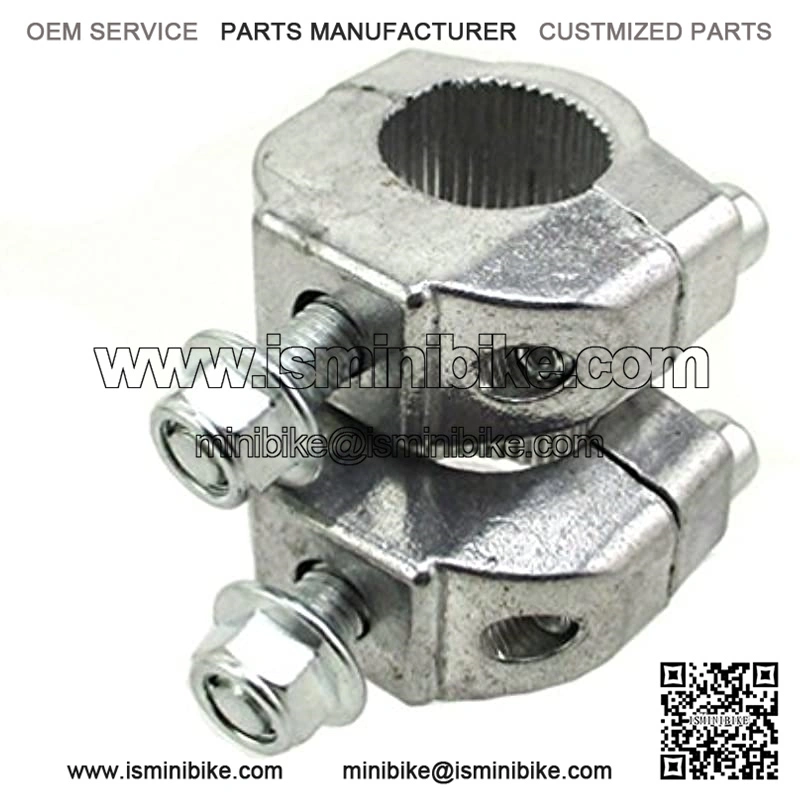 Handlebar Bar Risers Mount Bracket Clamp For 47cc 49cc Mini Dirt Bike - Image 2