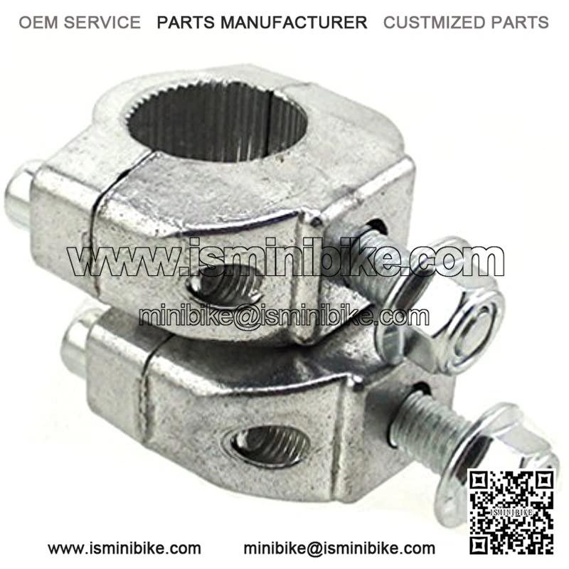 Handlebar Bar Risers Mount Bracket Clamp For 47cc 49cc Mini Dirt Bike - Image 3