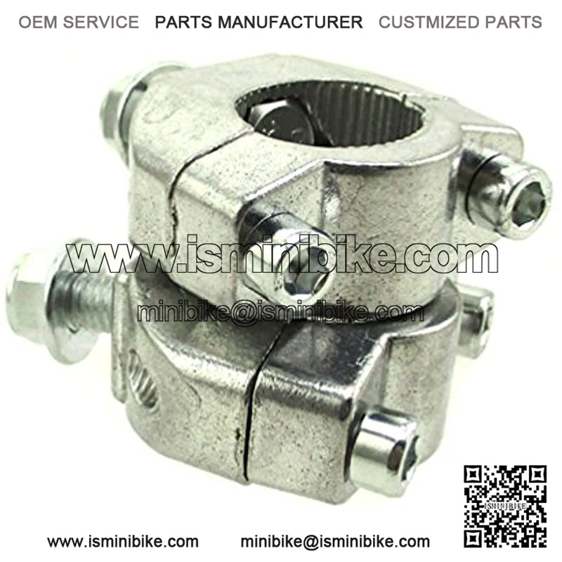 Handlebar Bar Risers Mount Bracket Clamp For 47cc 49cc Mini Dirt Bike - Image 4