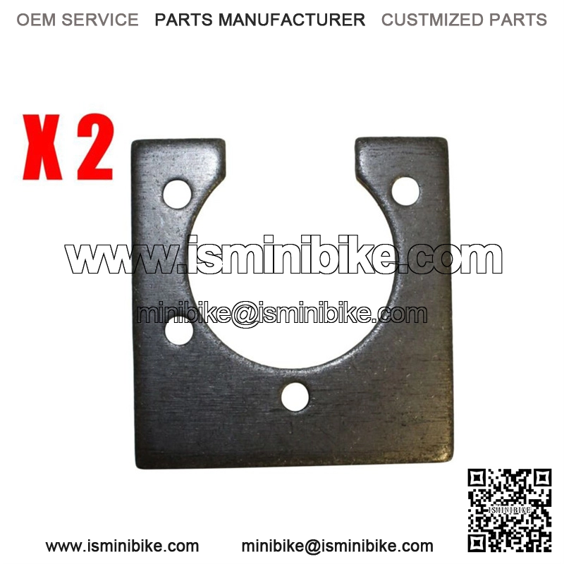 Set of 2, 1-1/4" (1.25) Axle Bearing Hanger, Vintage Go Kart Minibike Cart Parts