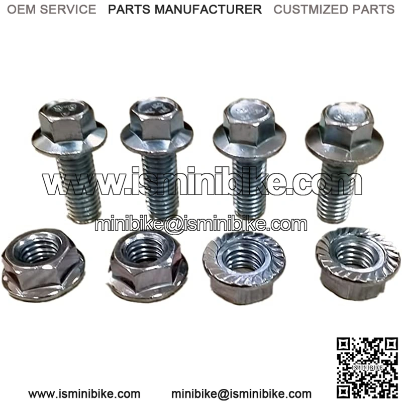 Rear Rack Assembly with Support Draw Bar Set, Bolts and Nuts for The Coleman Powersports CT200U 196cc Mini Bike - Image 3