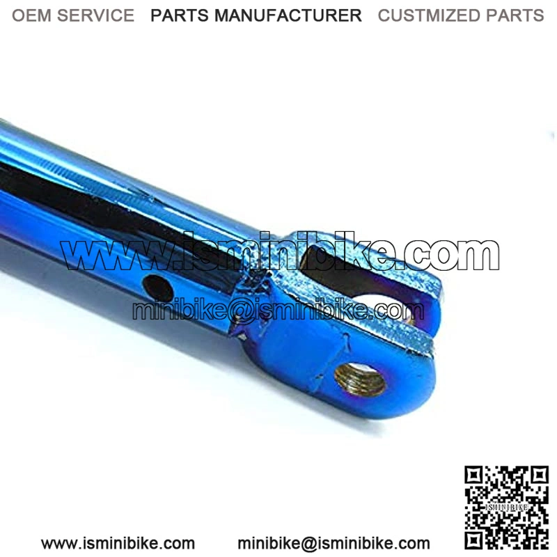 Motorcycle kickstand Mini Bike Kick Stand Bracket Electric Scooter Single Side Stand Leg Motorcycle Refit Pedal Electroplating Temple - Image 3