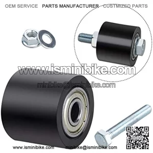 8mm Chain Roller Pulley Slider Tensioner Wheel Guide For Pit Dirt Mini Bike ATV Motorcycle Mini Yamaha Honda Coleman