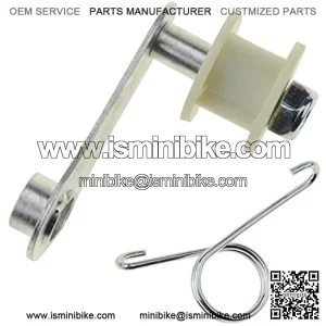 Motorcycle 15mm Chain Roller Tensioner with Spring Replacement for 110cc 125cc 140cc Dirt Pit Bike Chinese ATV 4 Wheeler
