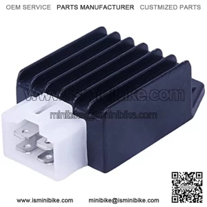 ATMT1-141a GY6 QMB139 157QMJ 12V 4-pin Voltage Regulator Rectifier 50cc 150cc Scooter Moped ATV OEM