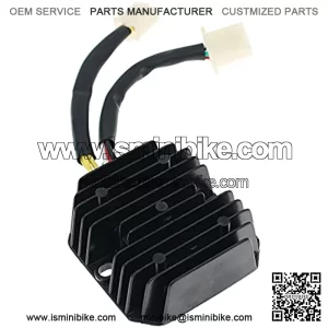 ATMT1-142 Durable GY6 125cc 150cc 180cc 200cc Voltage Regulator Rectifier for 11 Poles DC Magneto Stator Scooter Moped ATV Go Kart (7 Wires, DC Ignition)