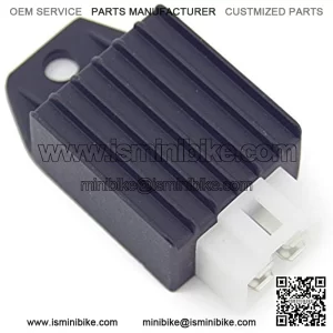 New Aftermarket 4 Pin Voltage Regulator Rectifier for GY6 50cc 90Ccc 110cc 150cc Moped Scooter ATV