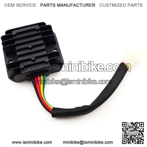TC-Motor 5 Wire Pins Voltage Regulator Rectifier For GY6 50cc 70cc 90cc 110cc 125cc 150cc Engine ATV Quad Scooter Moped Go Kart