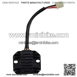 5 Wire 12V AC Voltage Regulator Rectifier Replacement for CG 125cc 200cc 250cc GY6 125cc 150cc 200cc 250cc Taotao Lifan Scooter ATV 4 Wheeler Quad Dirt Pit Bike Go Kart Moped