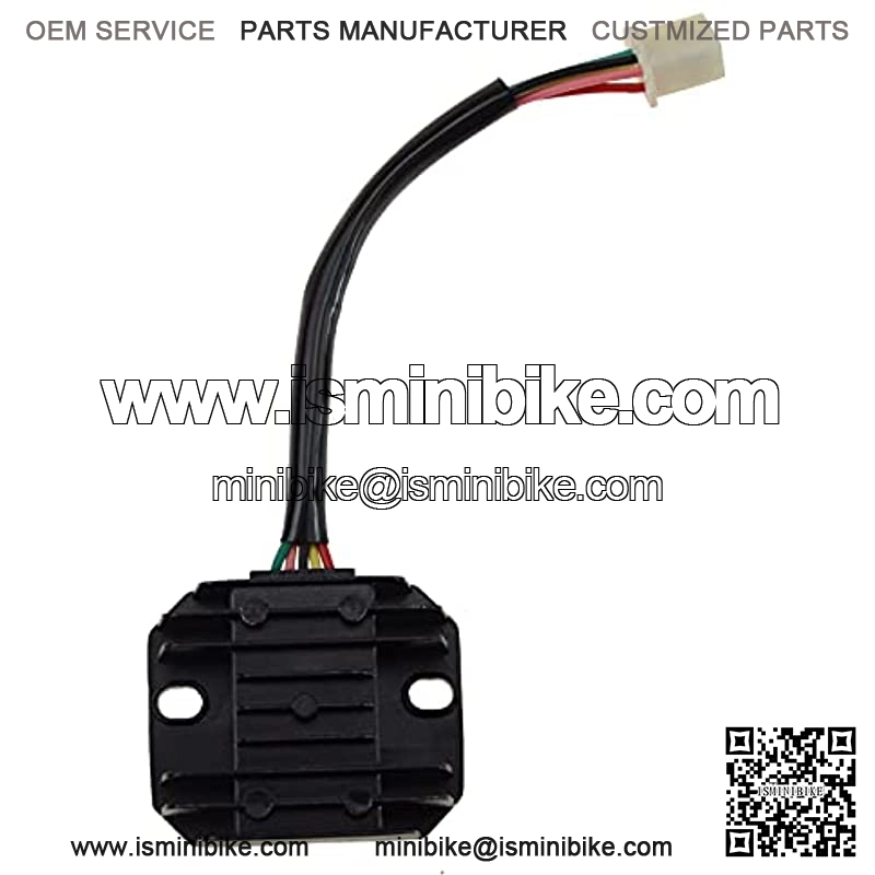 5 Wire 12V AC Voltage Regulator Rectifier Replacement for CG 125cc 200cc 250cc GY6 125cc 150cc 200cc 250cc Taotao Lifan Scooter ATV 4 Wheeler Quad Dirt Pit Bike Go Kart Moped
