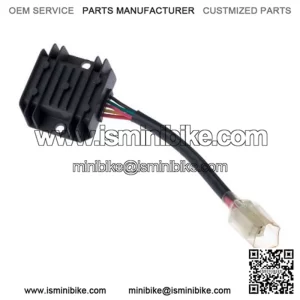 5 Pin 5 Wire 1-Plug HK-D Rectifier (Voltage Regulator) for ATVs, Dirt Bikes, & Go Karts