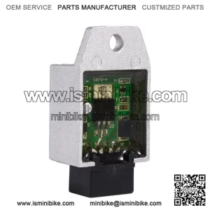 Regulador de voltaje rectificador de 4 pines para motocicleta QC00144