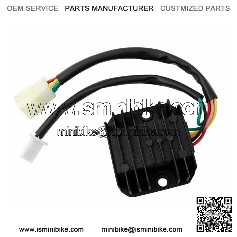 Go-kart 150cc Regulator / Rectifier 6.000.124-GTS; Hammerhead 150 rectifier/reg