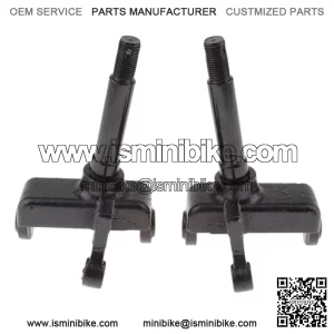 Juego de Nudillos de Direcci??n Izquierda Y Derecha de 2 Piezas para 110cc-250cc 4 Wheeler  Quad  Conjunto de direcci??n de nudillo de
